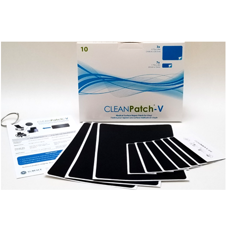 CleanPatch-V Variety 7 Small and 3 Large, 10 patches/pack